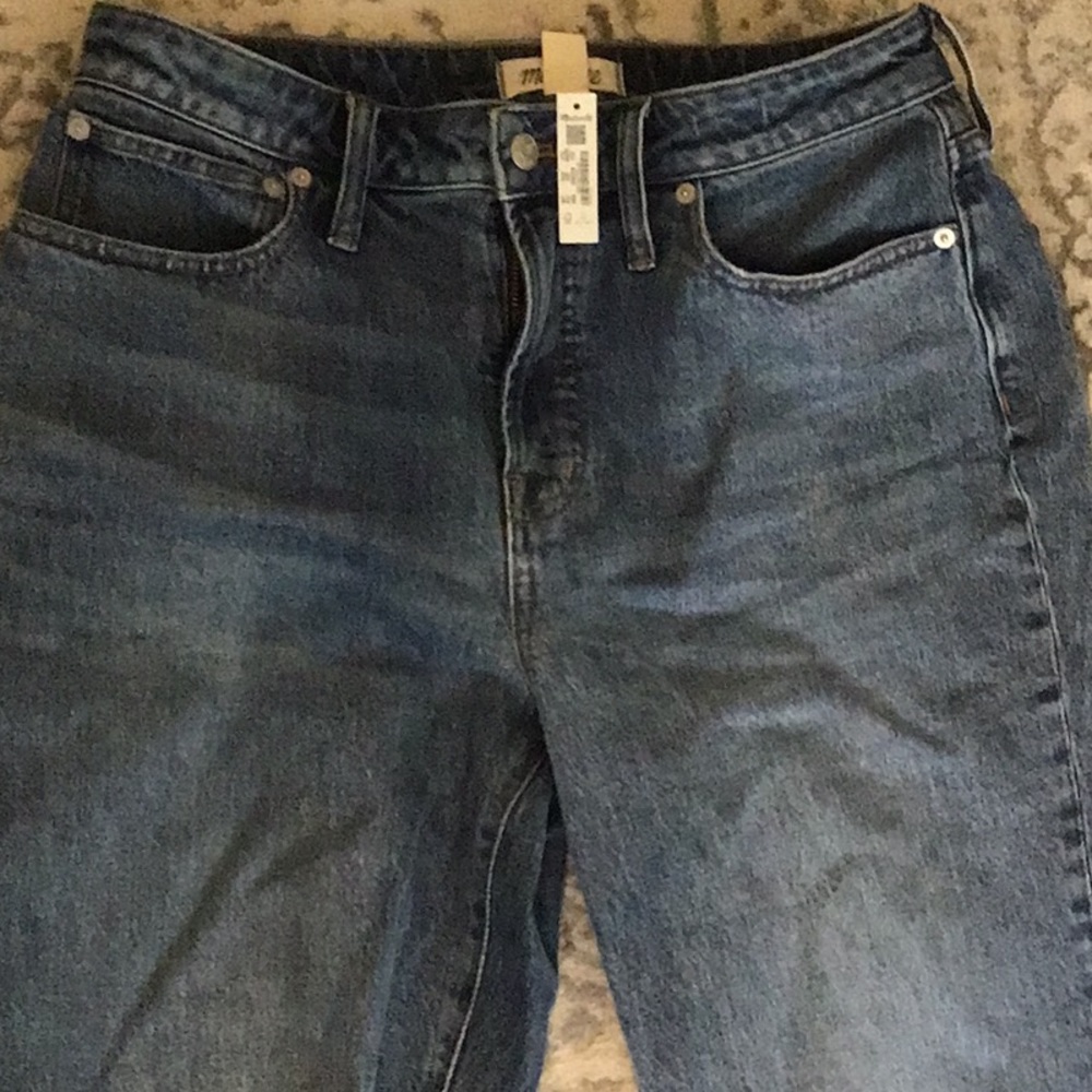 Madewell The Petite Curvy Perfect Vintage Jean in Heathcote Wash